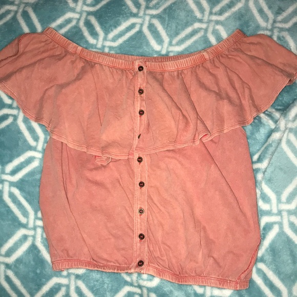 Free People off the shoulder top - Picture 2 of 3